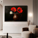 Floral Canvas Wall Art WAD1189-F 90 x 60 cm / Stretched on hidden frame