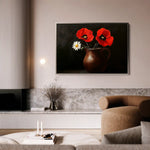 Floral Canvas Wall Art WAD1189-F 90 x 60 cm / Stretched on hidden frame