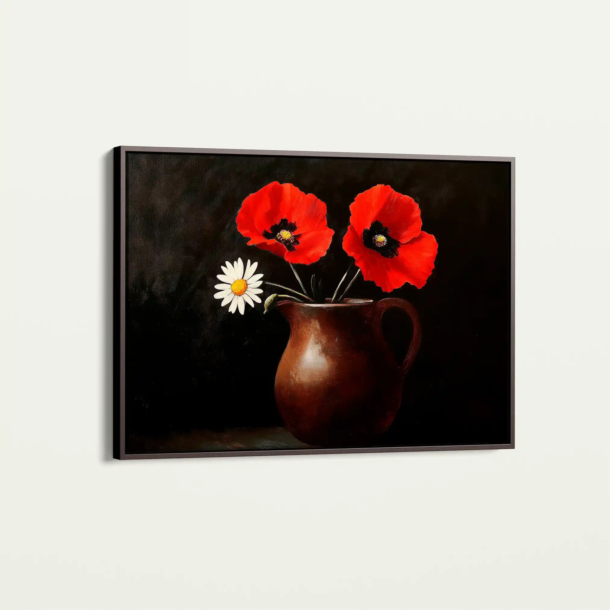 Floral Canvas Wall Art WAD1189-F 90 x 60 cm / Stretched on hidden frame