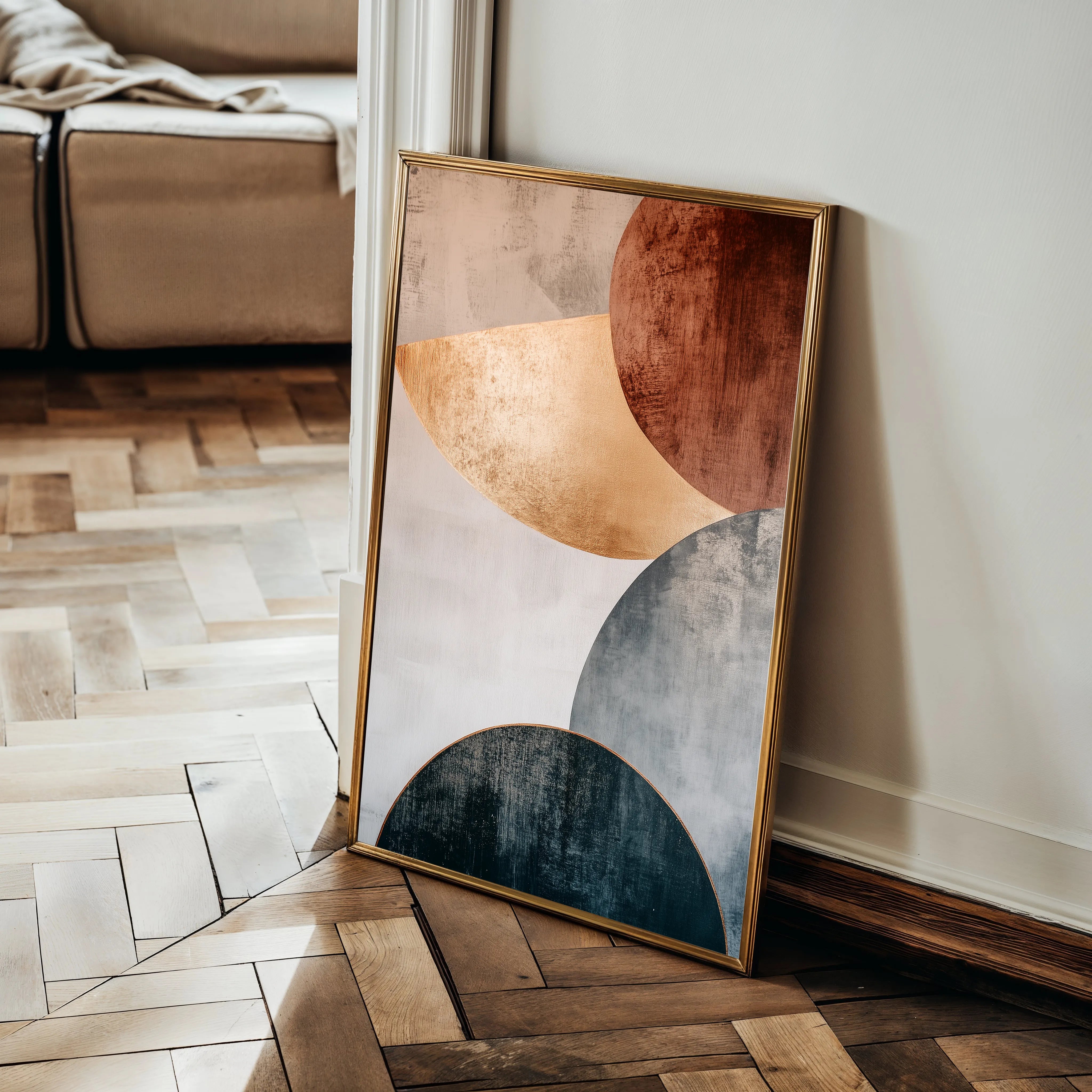 Boho Canvas Wall Art WAD119-BH 90 x 60 cm / Stretched on hidden frame