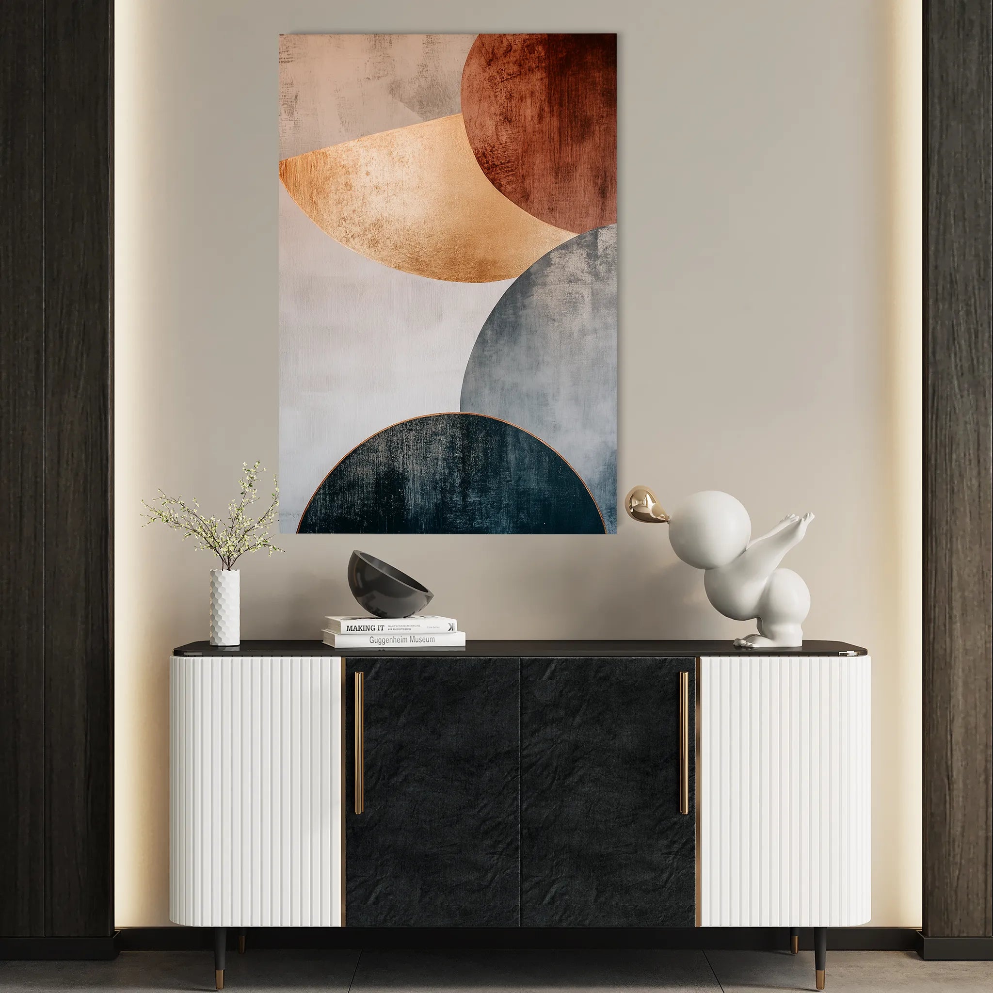 Boho Canvas Wall Art WAD119-BH 90 x 60 cm / Stretched on hidden frame