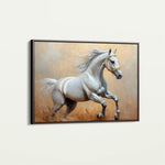 Horses 119 Canvas Art 90 x 60 cm / Stretched on hidden frame