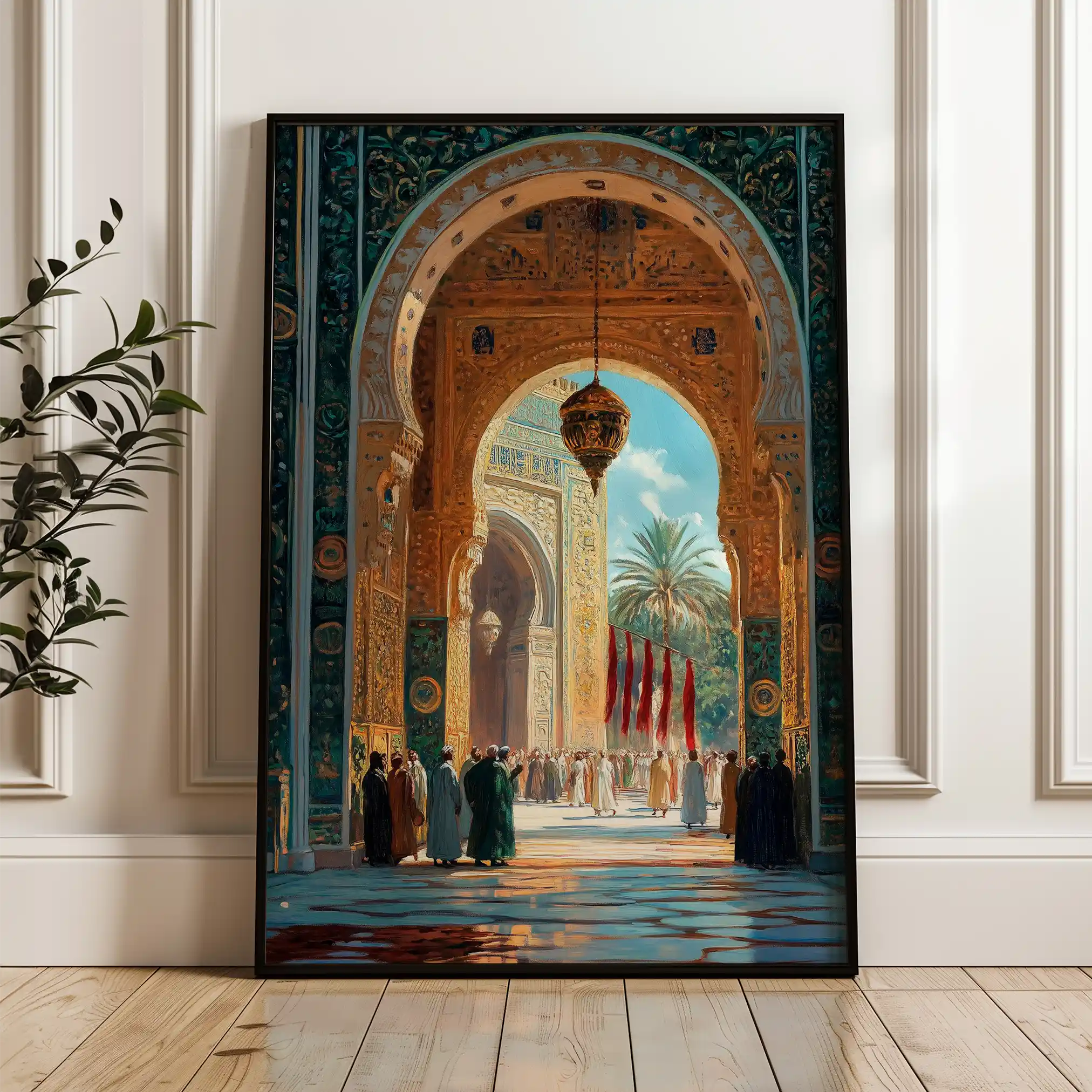 Orientalist 119 Canvas Art 90 x 60 cm / Stretched on hidden frame