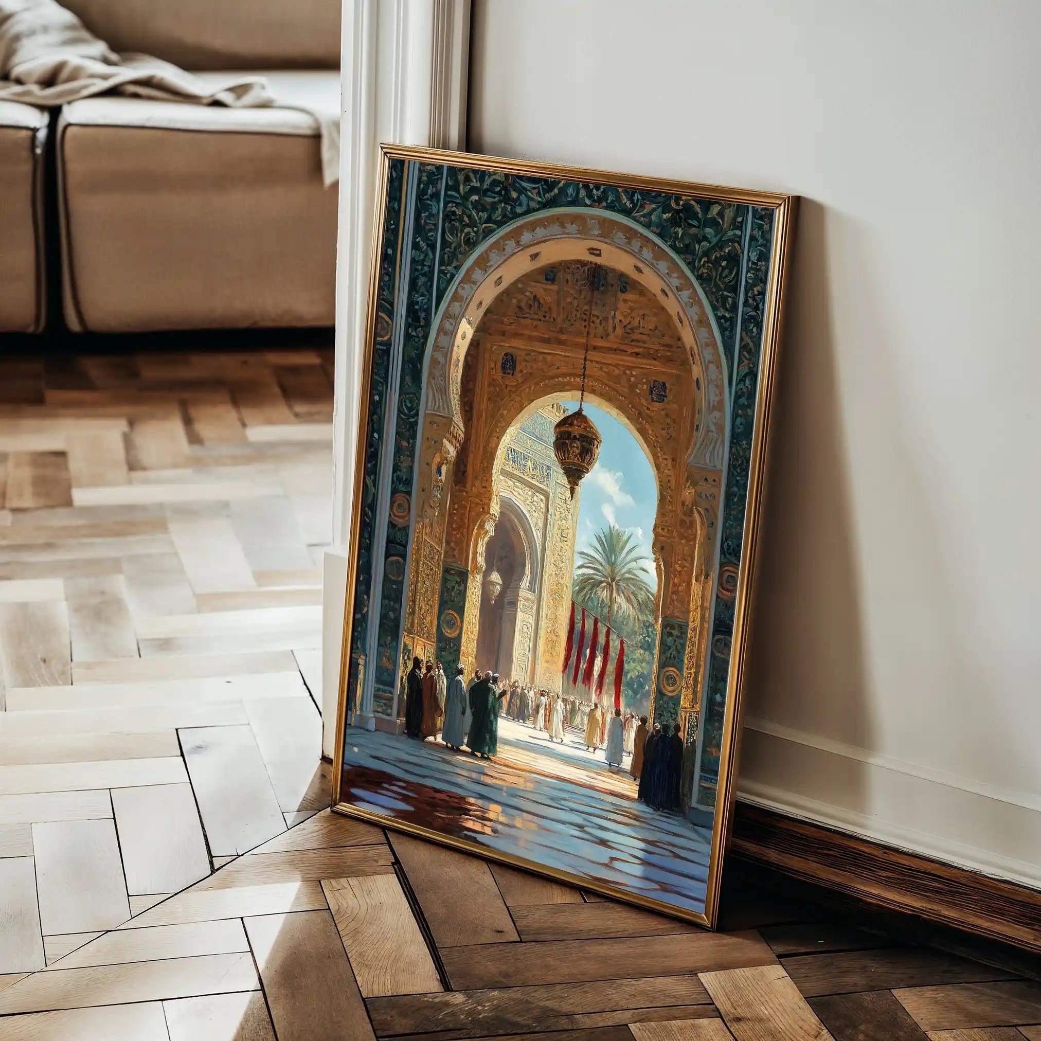 Orientalist 119 Canvas Art 90 x 60 cm / Stretched on hidden frame