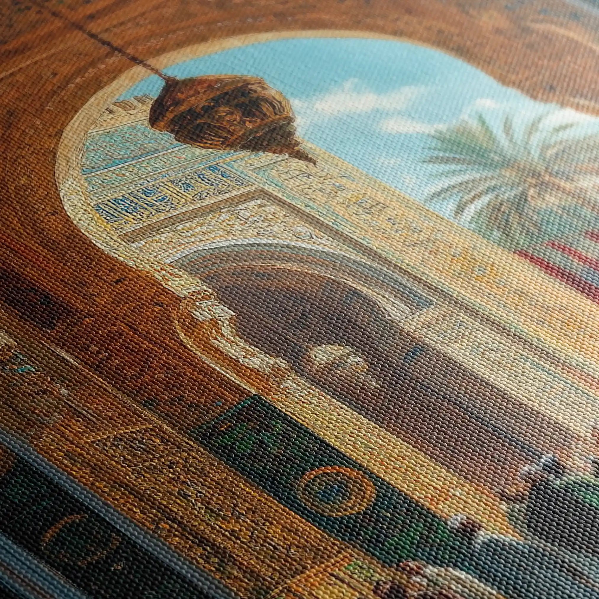 Orientalist 119 Canvas Art 90 x 60 cm / Stretched on hidden frame