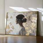 Portrait 119 Canvas Art 90 x 60 cm / Stretched on hidden frame