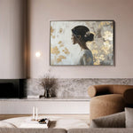 Portrait 119 Canvas Art 90 x 60 cm / Stretched on hidden frame