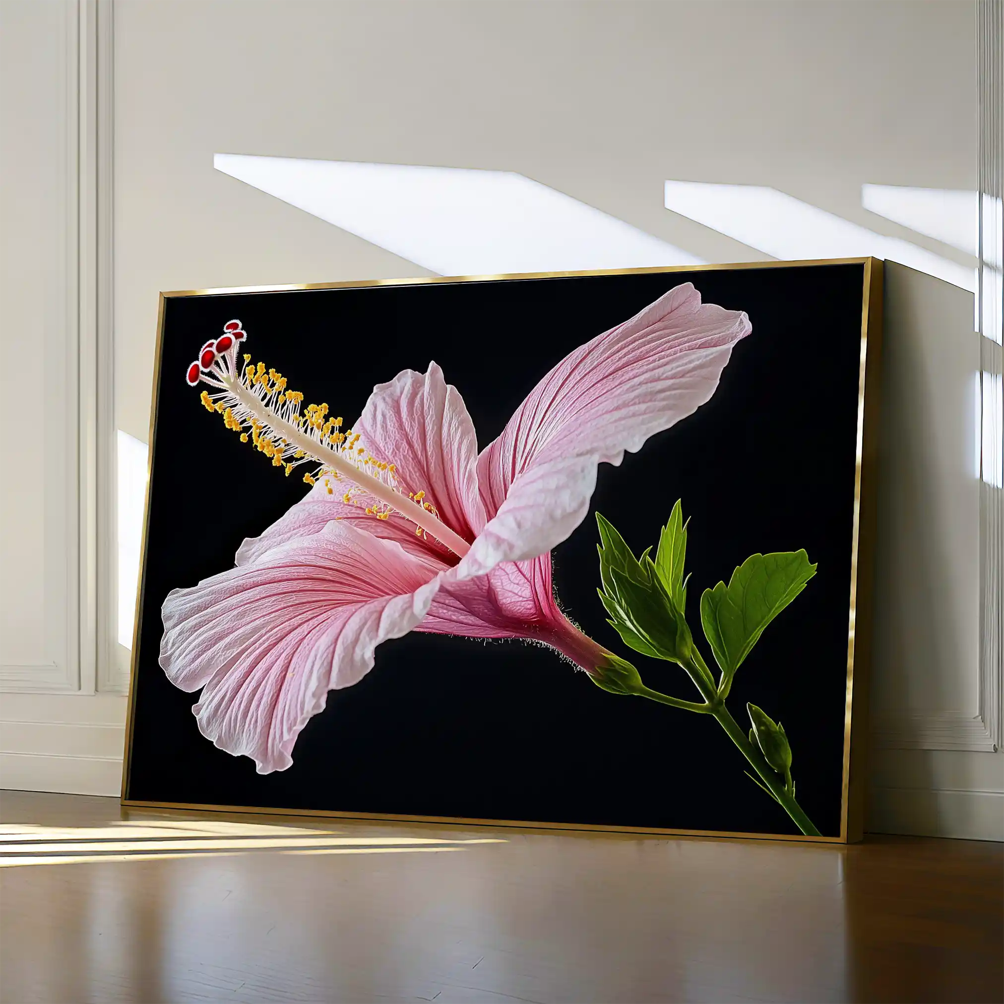 Floral Canvas Wall Art WAD1190-F 90 x 60 cm / Stretched on hidden frame
