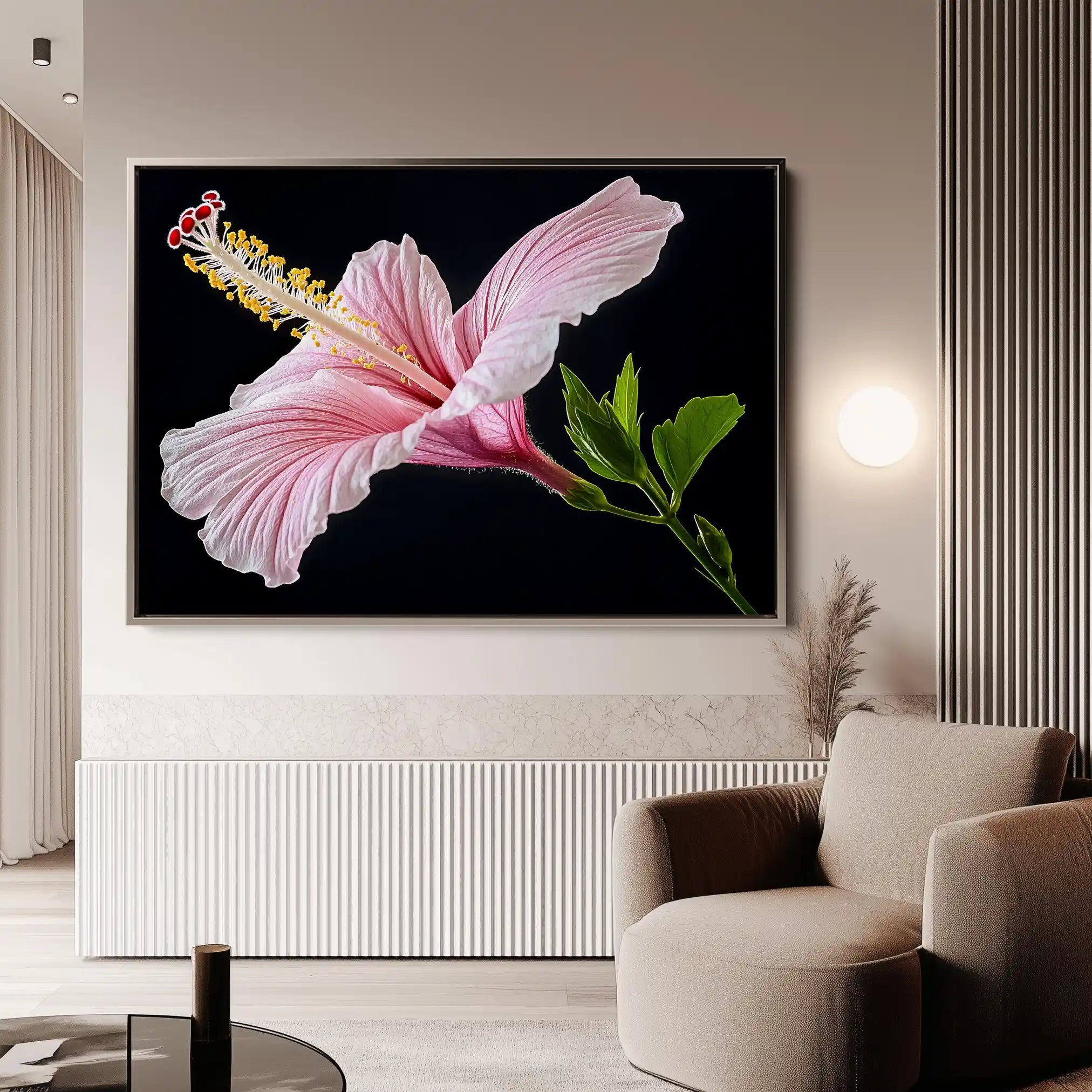 Floral Canvas Wall Art WAD1190-F 90 x 60 cm / Stretched on hidden frame