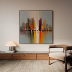 Abstract 1192 Canvas Art 60 x 60 cm / Stretched on hidden frame