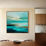 Abstract 1194 Canvas Art 60 x 60 cm / Stretched on hidden frame