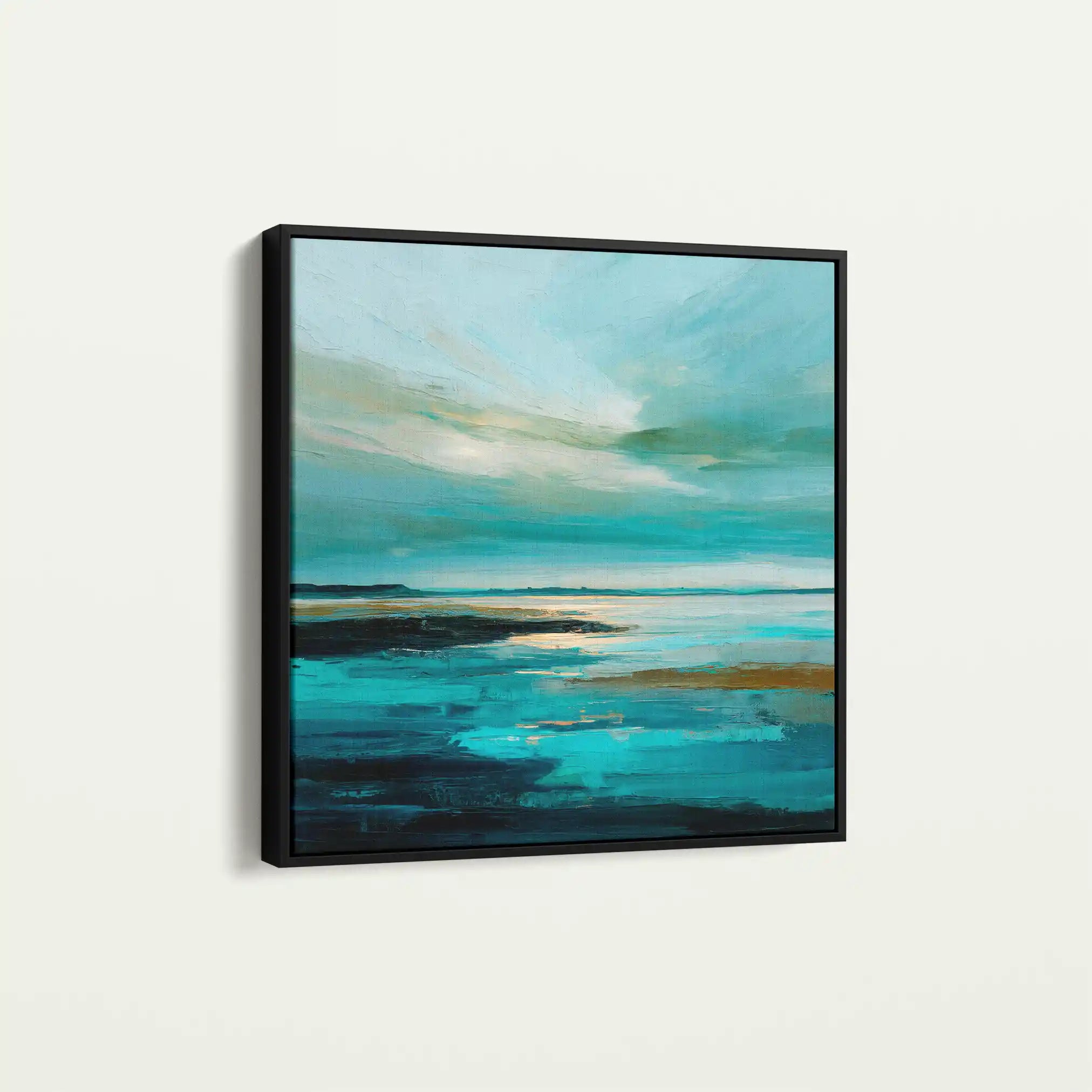 Abstract 1194 Canvas Art 60 x 60 cm / Stretched on hidden frame