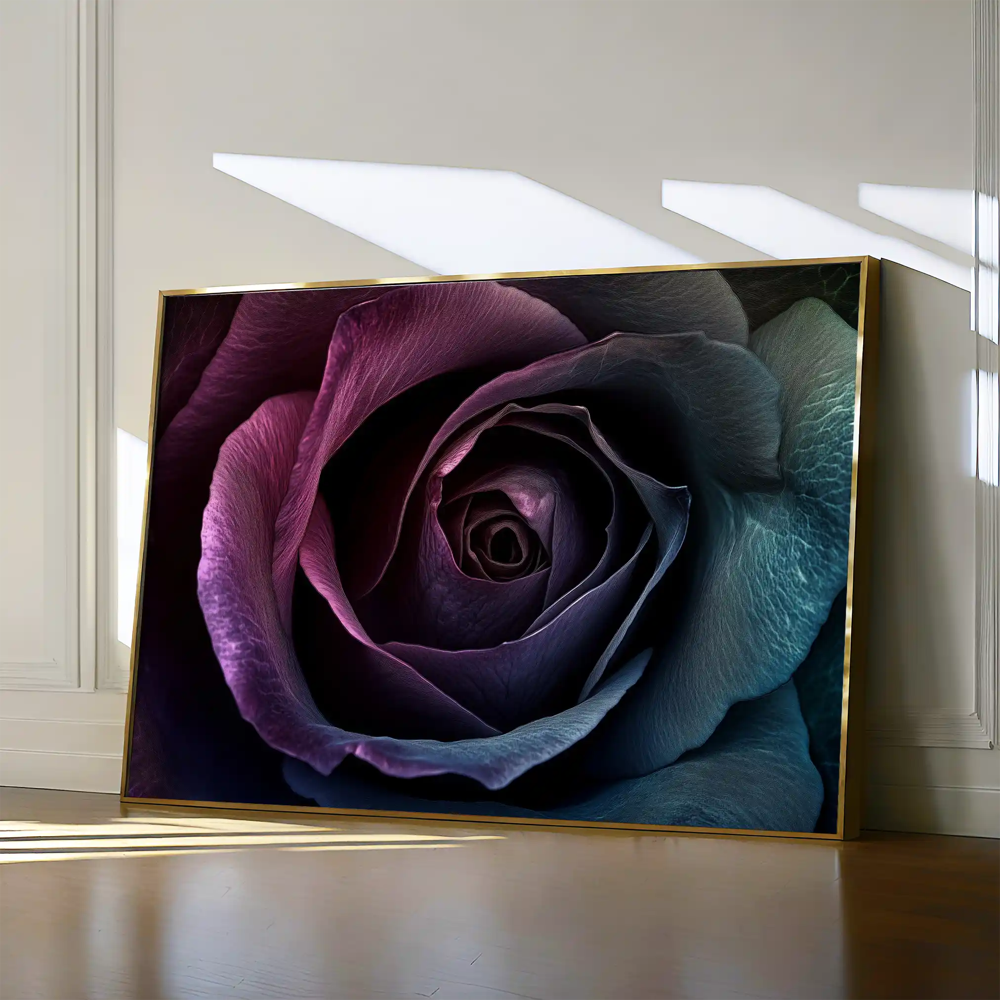 Floral Canvas Wall Art WAD1195-F 90 x 60 cm / Stretched on hidden frame