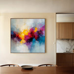 Abstract 1197 Canvas Art 60 x 60 cm / Stretched on hidden frame