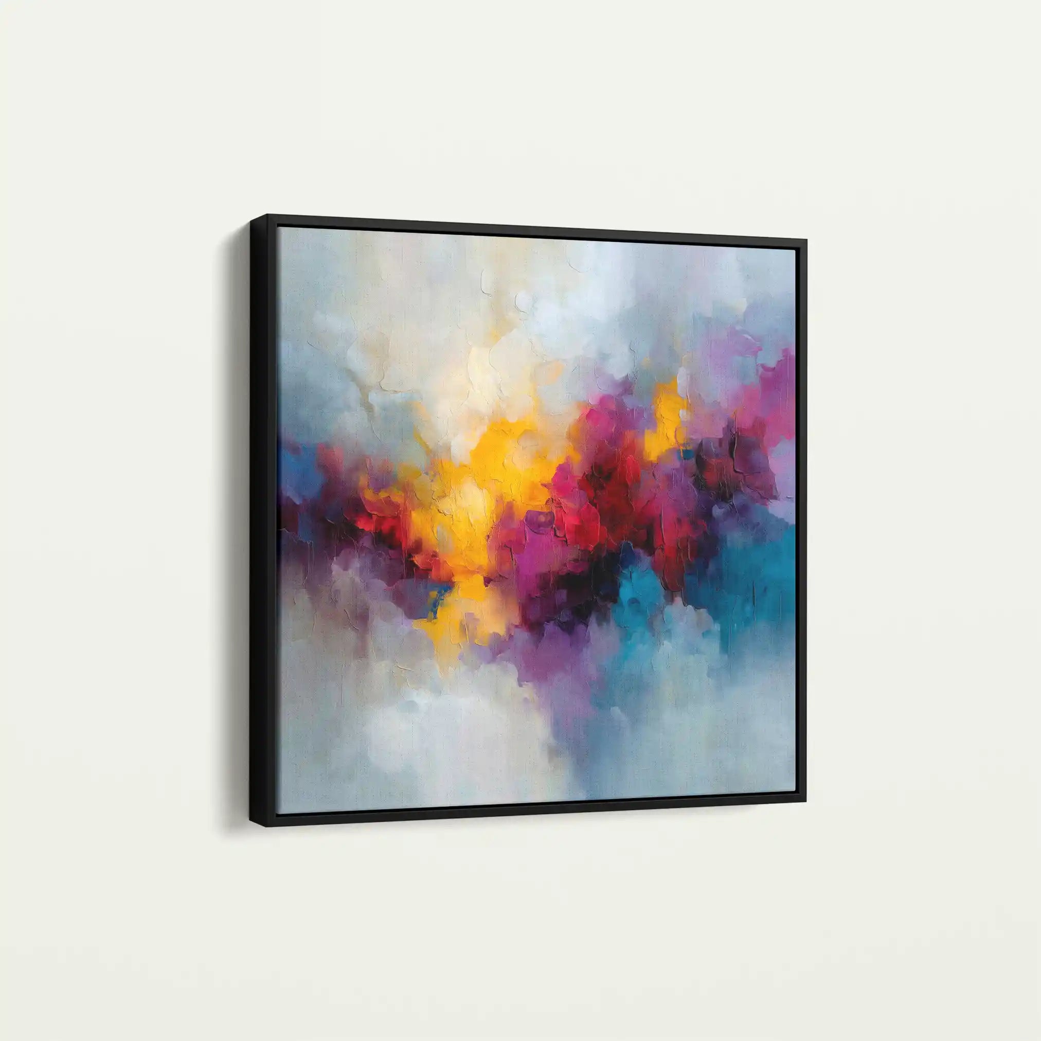 Abstract 1197 Canvas Art 60 x 60 cm / Stretched on hidden frame