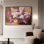 Floral Canvas Wall Art WAD1197-F 90 x 60 cm / Stretched on hidden frame