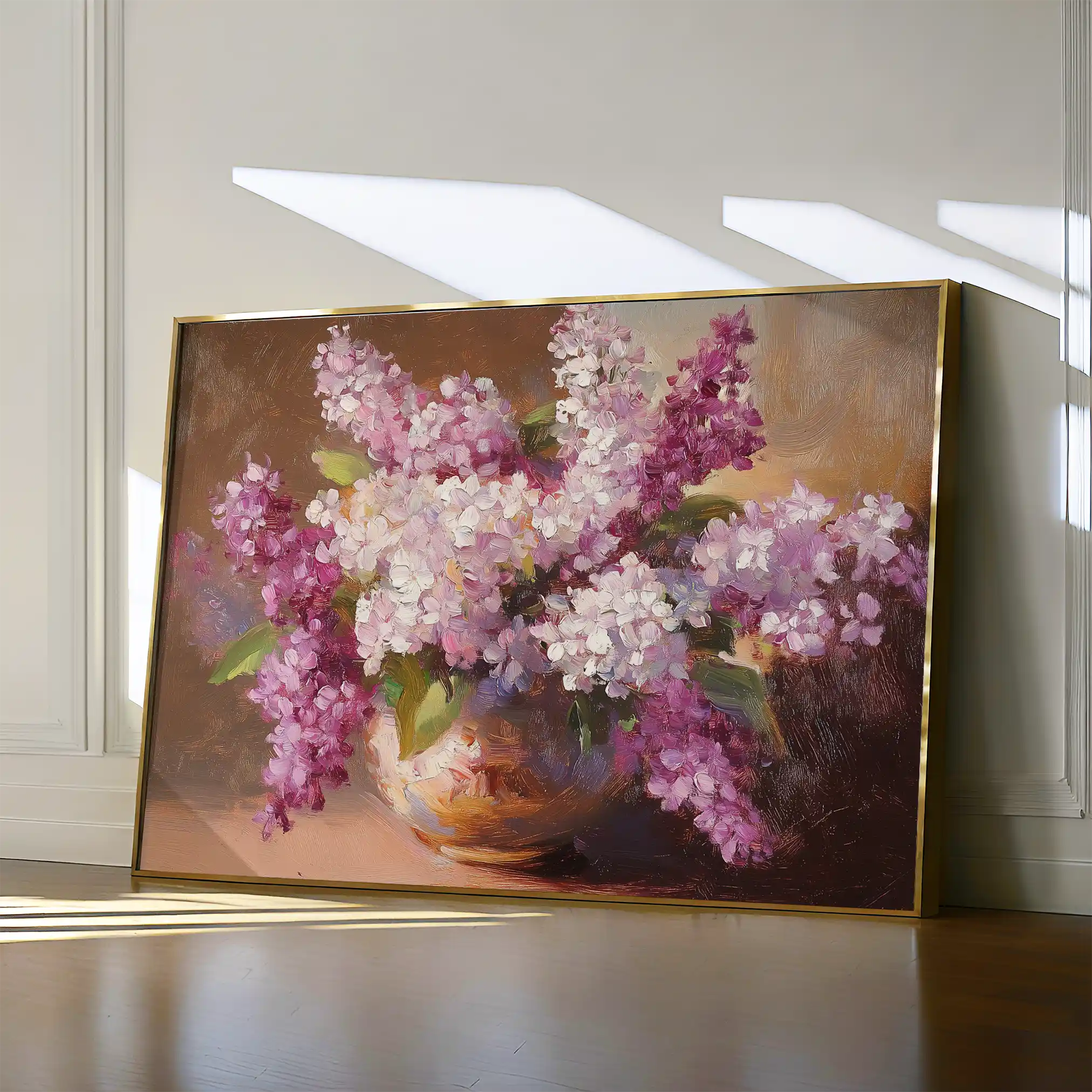 Floral Canvas Wall Art WAD1197-F 90 x 60 cm / Stretched on hidden frame