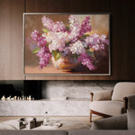 Floral Canvas Wall Art WAD1197-F 90 x 60 cm / Stretched on hidden frame