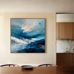 Abstract 1198 Canvas Art 60 x 60 cm / Stretched on hidden frame