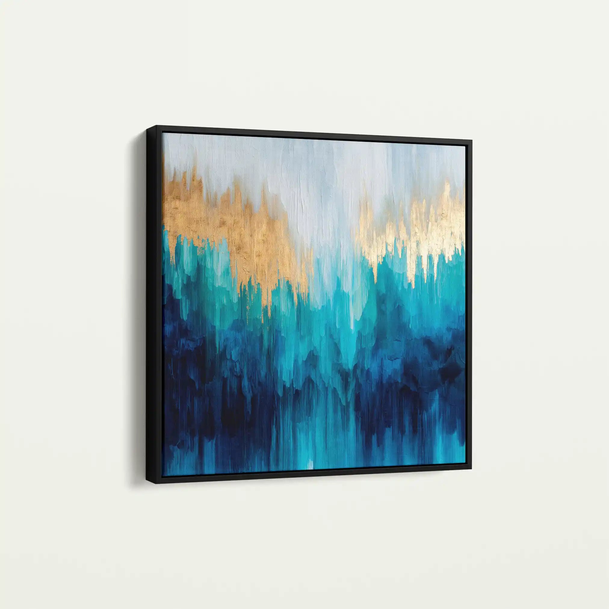 Abstract 1199 Canvas Art 60 x 60 cm / Stretched on hidden frame