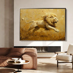 Animals 120 Canvas Art 90 x 60 cm / Stretched on hidden frame