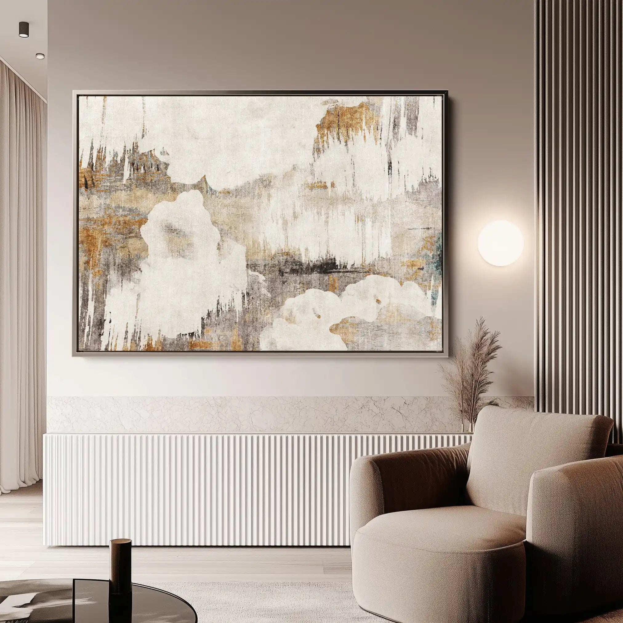 Abstract 120 Canvas Art 60 x 40 cm / Stretched on hidden frame