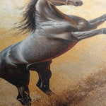 Horses 120 Canvas Art 90 x 60 cm / Stretched on hidden frame