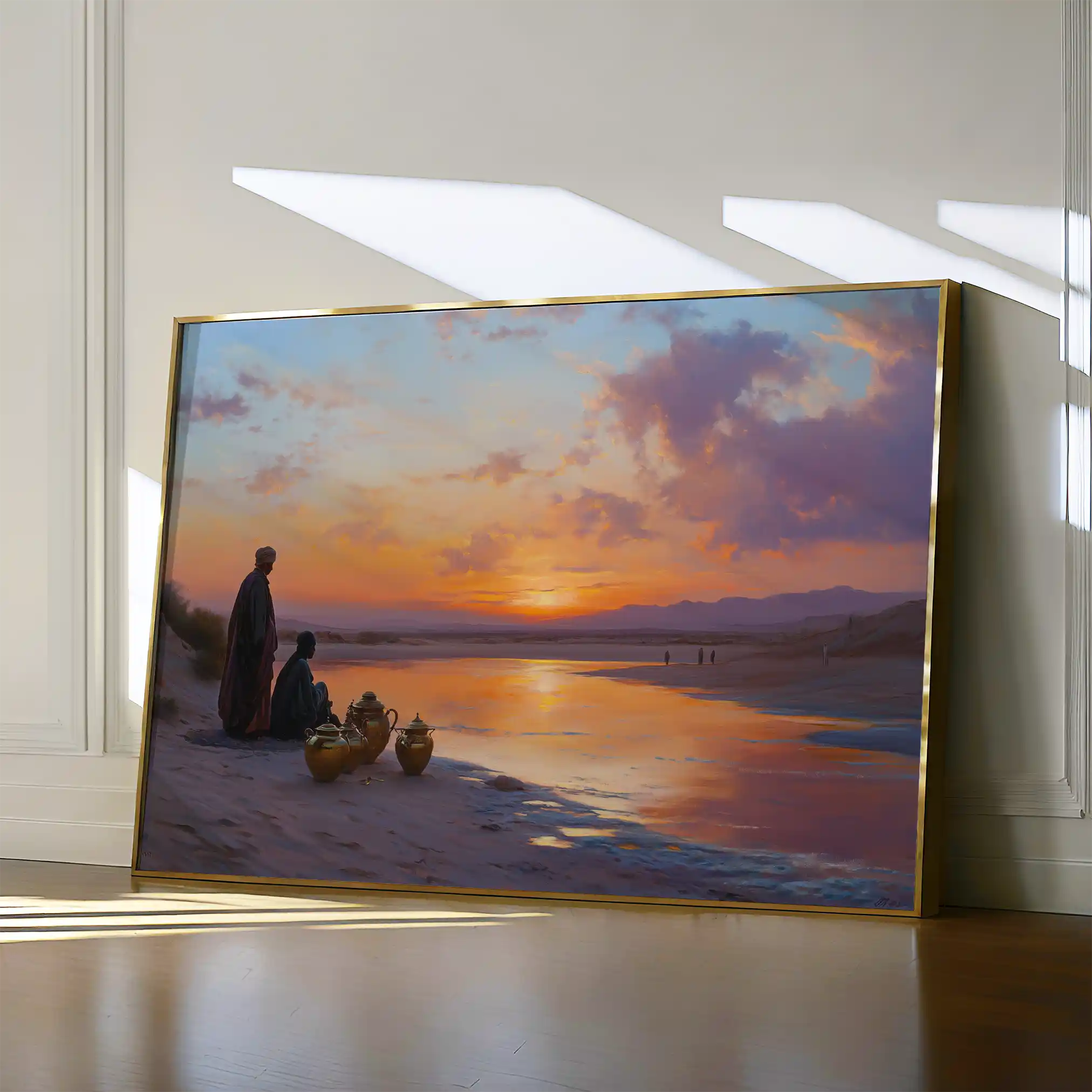 Orientalist 120 Canvas Art 90 x 60 cm / Stretched on hidden frame