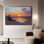 Orientalist 120 Canvas Art 90 x 60 cm / Stretched on hidden frame