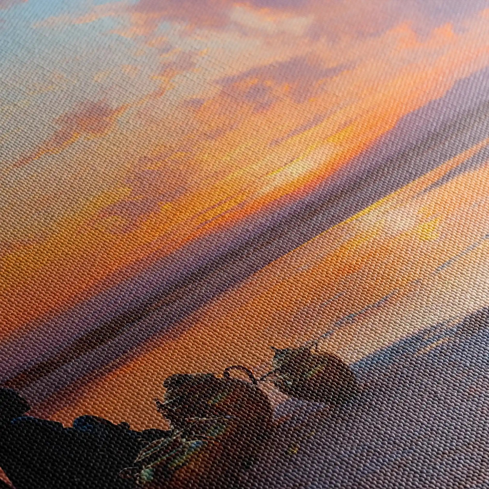 Orientalist 120 Canvas Art 90 x 60 cm / Stretched on hidden frame