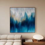 Abstract 1200 Canvas Art 60 x 60 cm / Stretched on hidden frame