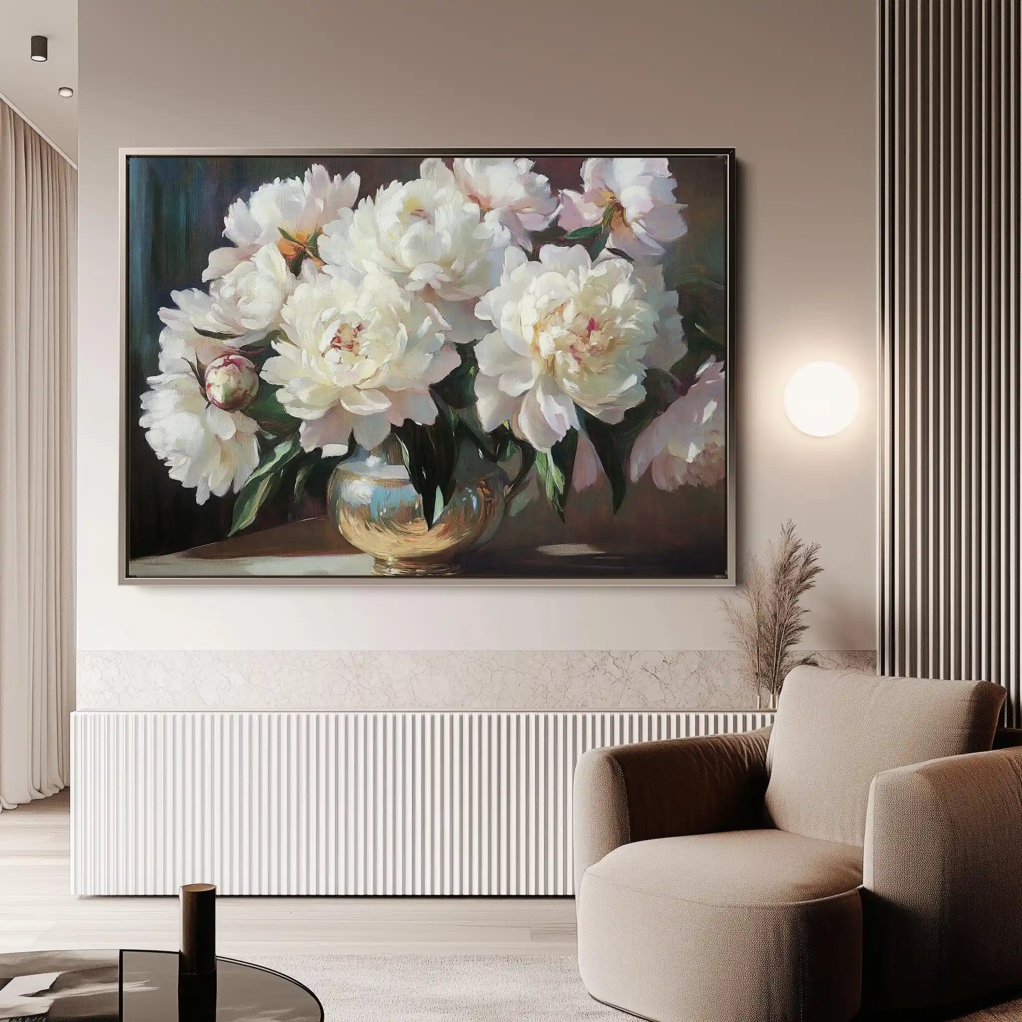 Floral Canvas Wall Art WAD1200-F 90 x 60 cm / Stretched on hidden frame