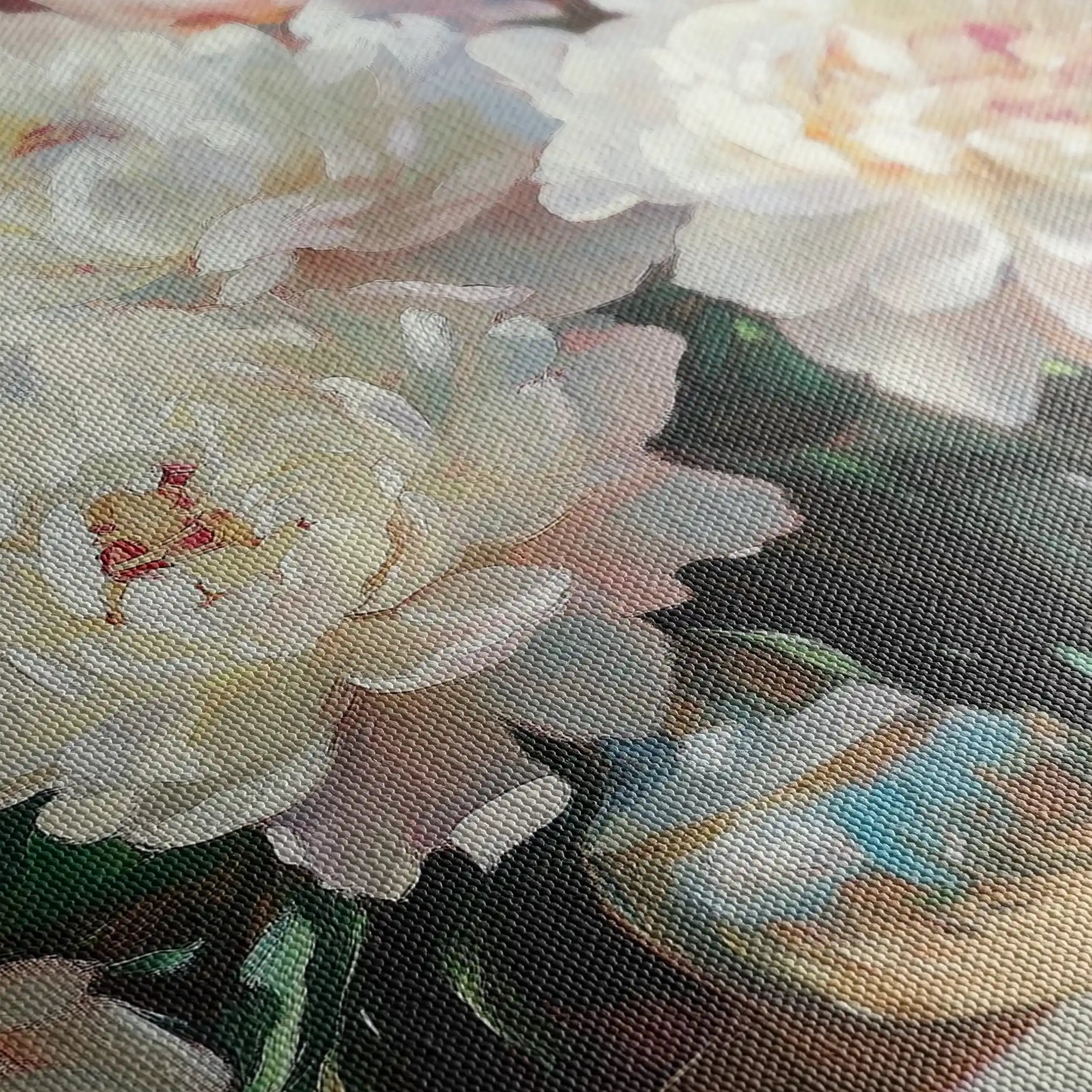 Floral Canvas Wall Art WAD1200-F 90 x 60 cm / Stretched on hidden frame