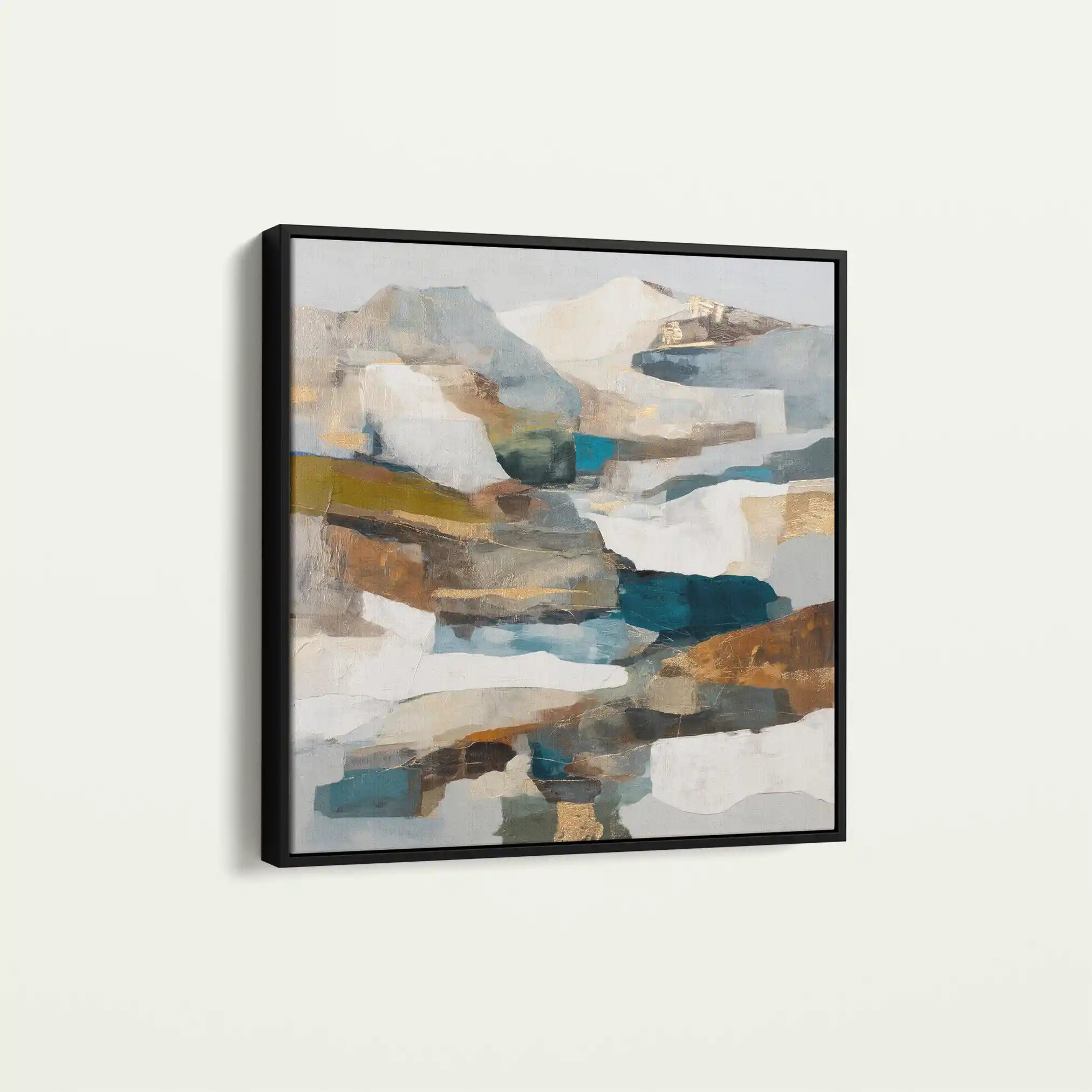 Abstract 1201 Canvas Art 60 x 60 cm / Stretched on hidden frame