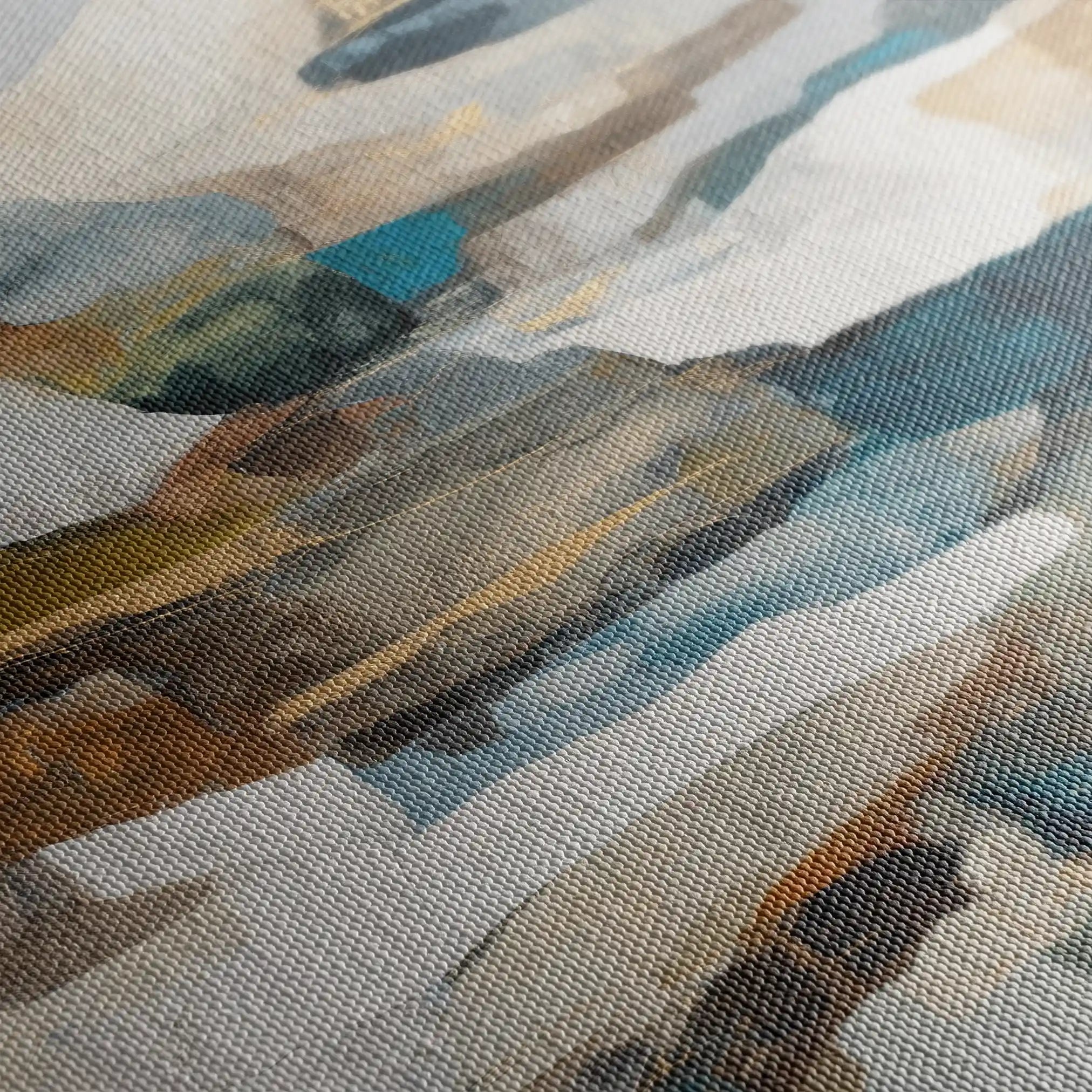 Abstract 1201 Canvas Art 60 x 60 cm / Stretched on hidden frame