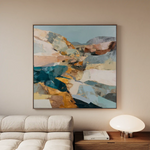 Abstract 1202 Canvas Art 60 x 60 cm / Stretched on hidden frame