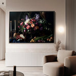 Floral Canvas Wall Art WAD1202-F 90 x 60 cm / Stretched on hidden frame