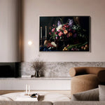 Floral Canvas Wall Art WAD1202-F 90 x 60 cm / Stretched on hidden frame