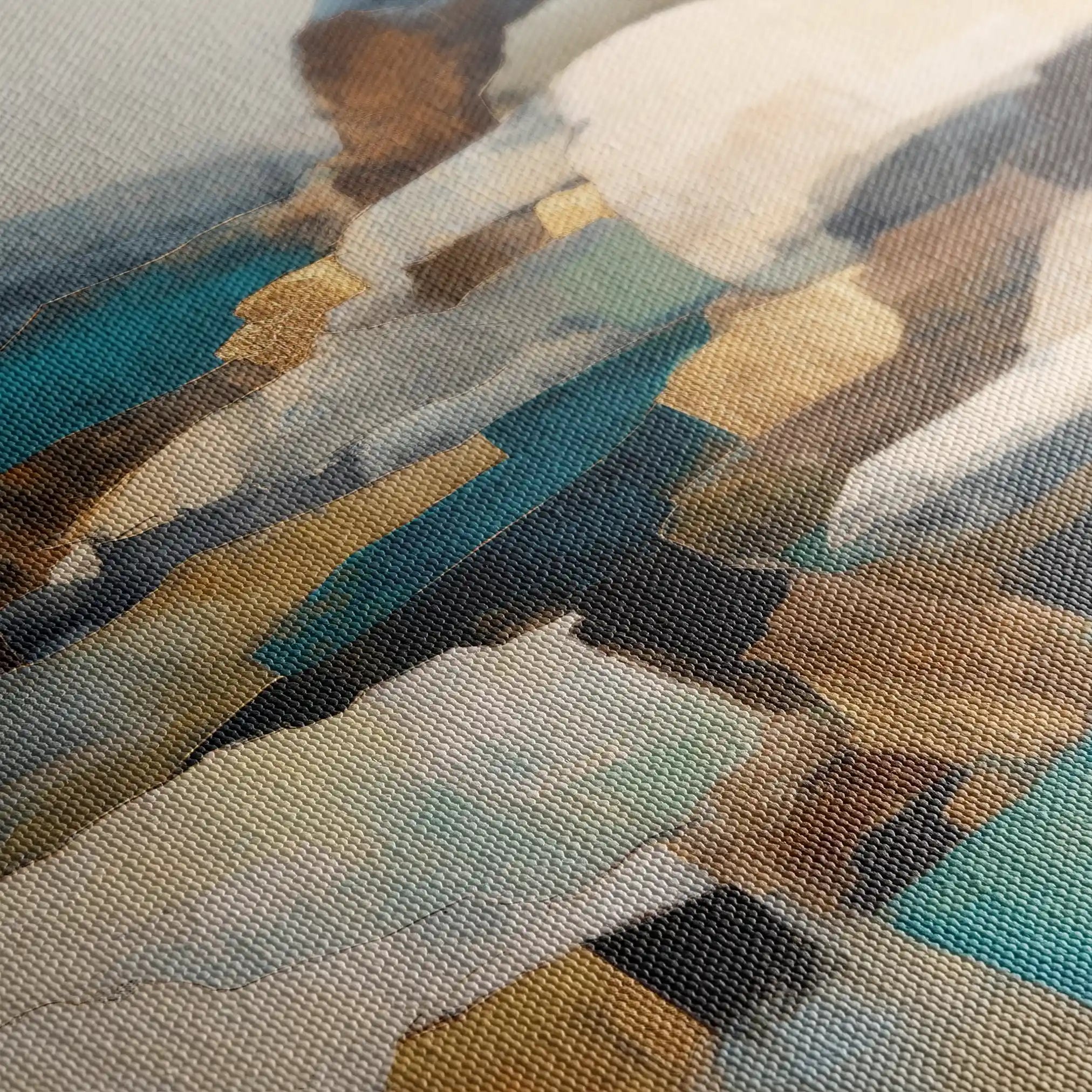 Abstract 1203 Canvas Art 60 x 60 cm / Stretched on hidden frame