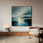 Abstract 1204 Canvas Art 60 x 60 cm / Stretched on hidden frame