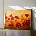 Floral Canvas Wall Art WAD1204-F 90 x 60 cm / Stretched on hidden frame