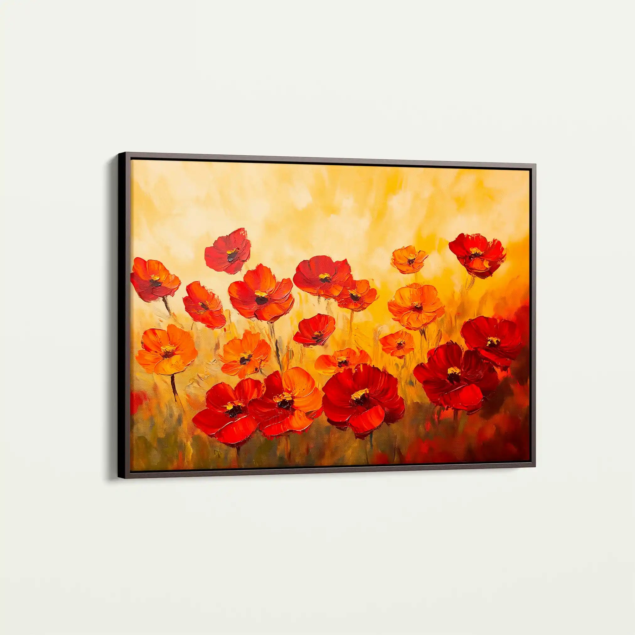 Floral Canvas Wall Art WAD1204-F 90 x 60 cm / Stretched on hidden frame
