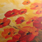 Floral Canvas Wall Art WAD1204-F 90 x 60 cm / Stretched on hidden frame