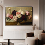Floral Canvas Wall Art WAD1206-F 90 x 60 cm / Stretched on hidden frame