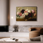 Floral Canvas Wall Art WAD1206-F 90 x 60 cm / Stretched on hidden frame