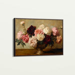 Floral Canvas Wall Art WAD1206-F 90 x 60 cm / Stretched on hidden frame