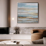 Abstract 1207 Canvas Art 60 x 60 cm / Stretched on hidden frame