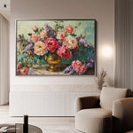 Floral Canvas Wall Art WAD1208-F 90 x 60 cm / Stretched on hidden frame