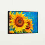 Floral Canvas Wall Art WAD1209-F 90 x 60 cm / Stretched on hidden frame