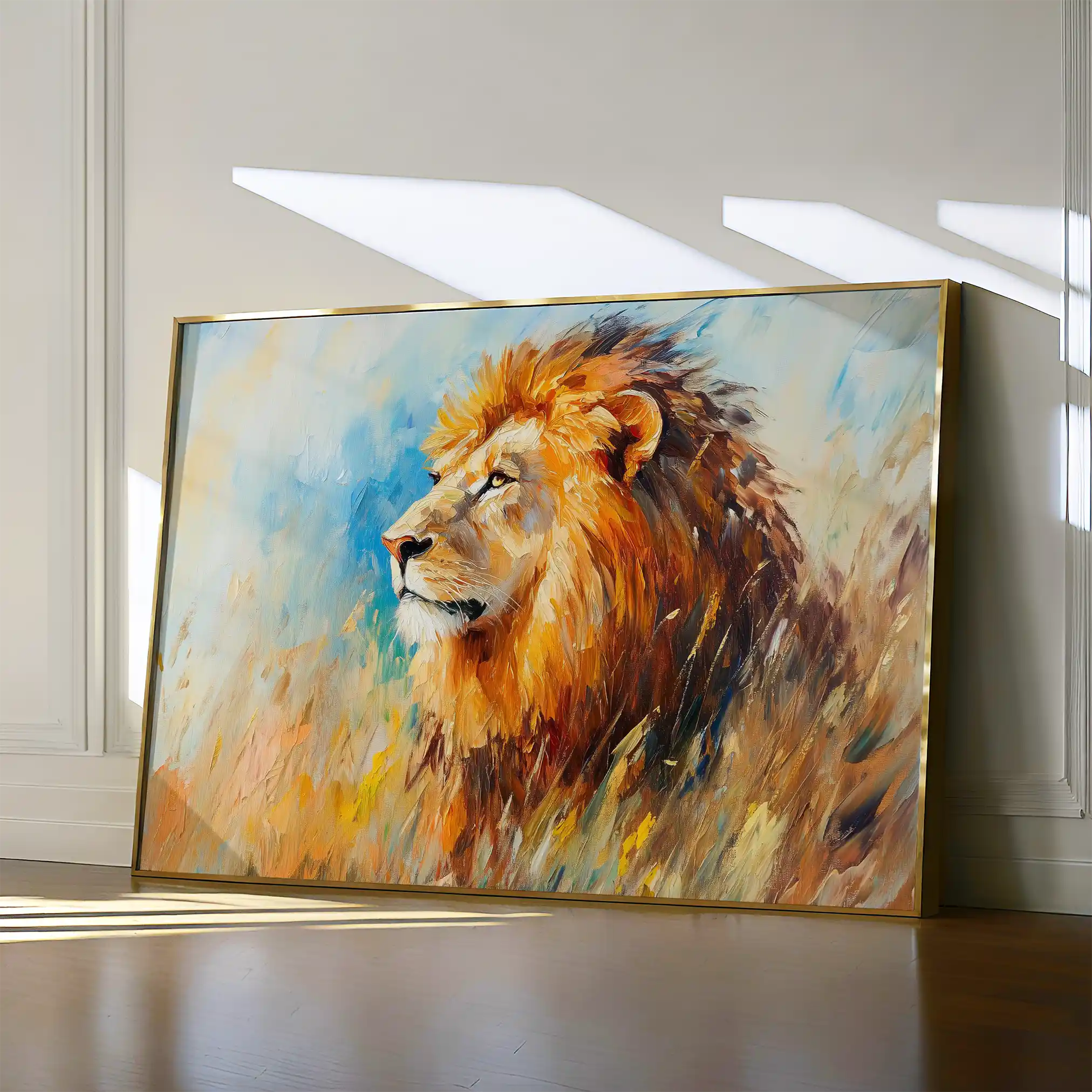 Animals 121 Canvas Art 90 x 60 cm / Stretched on hidden frame